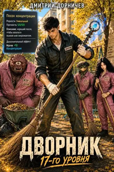 Обложка книги Дворник 17-го уровня. Том 7