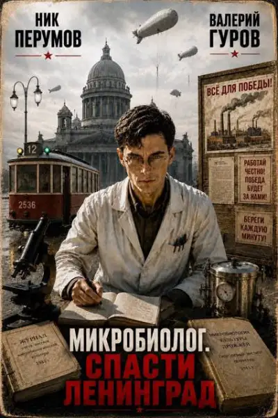 Обложка книги Микробиолог. Спасти Ленинград.