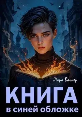 Обложка книги Книга в синей обложке