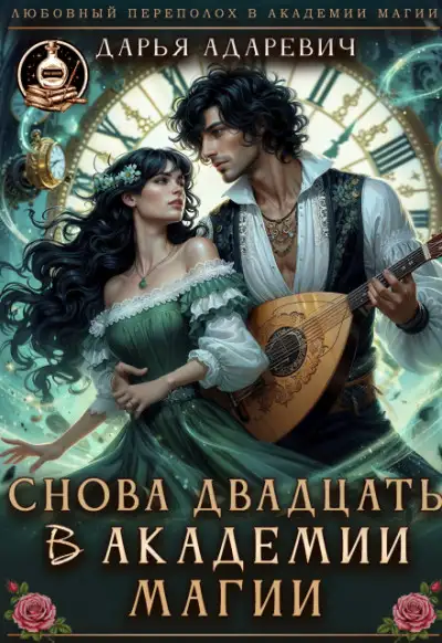 Обложка книги Снова 20 в Академии Магии