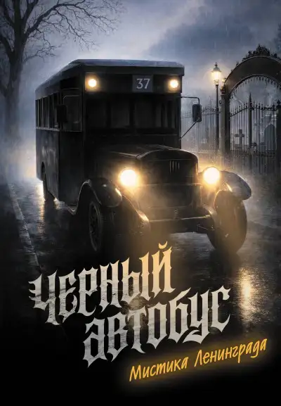 Обложка книги Черный автобус. Мистика Ленинграда