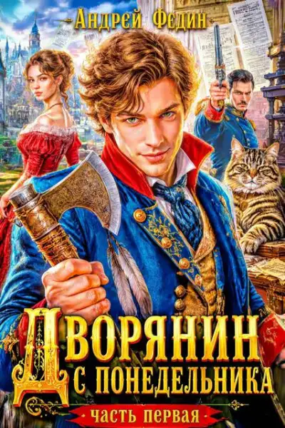 Обложка книги Дворянин с понедельника. Часть 1