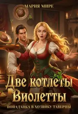 Обложка книги Две котлеты Виолетты. Попаданка в хозяйку таверны