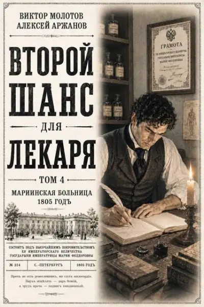 Обложка книги Второй шанс для Лекаря. Том 4