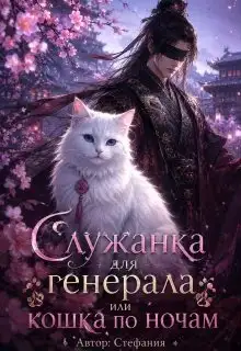 Обложка книги Служанка для генерала или Кошка по ночам