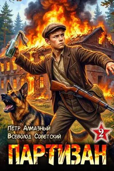 Обложка книги Партизан 1941. Том 2