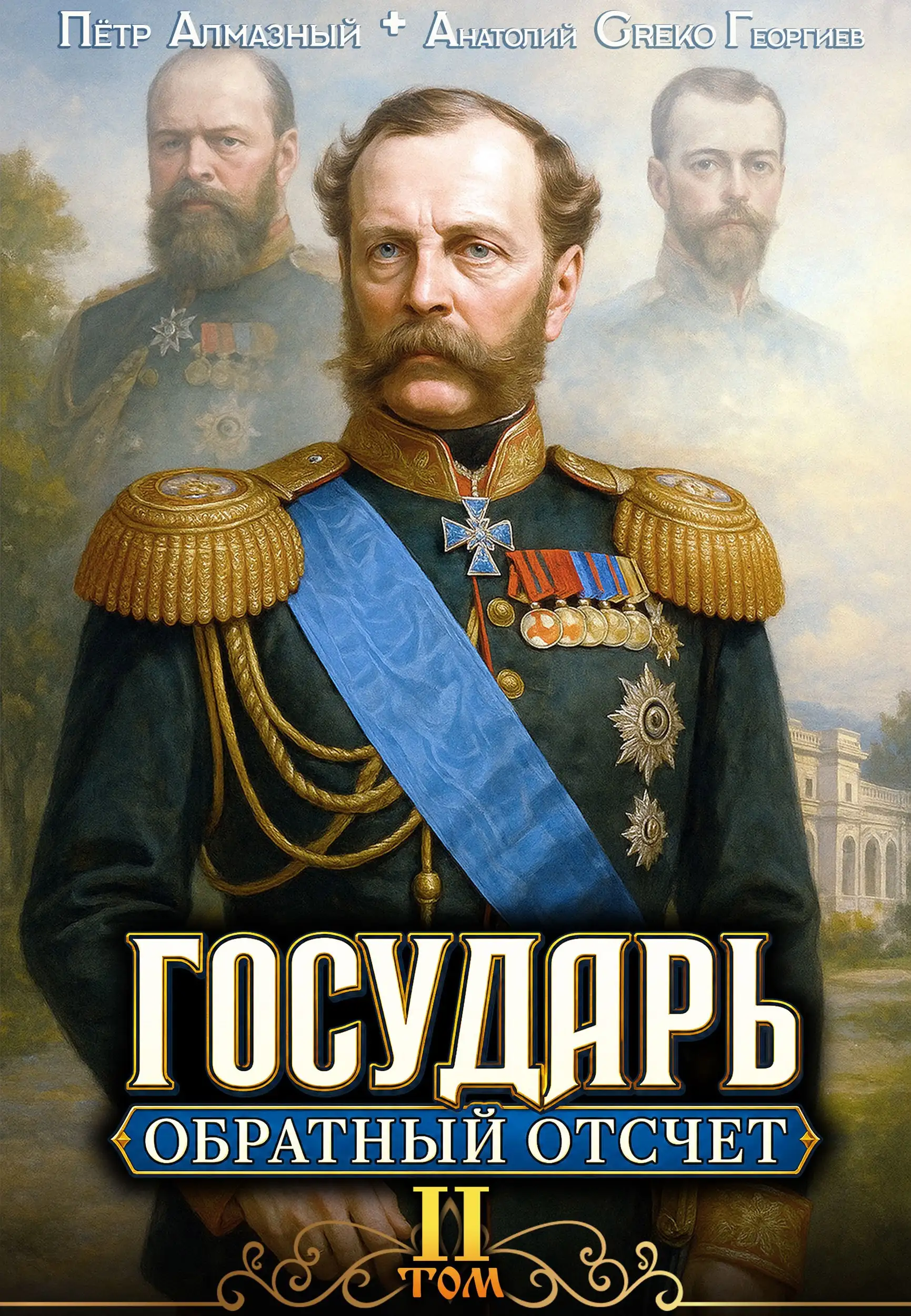 Обложка книги Государь. Обратный отсчёт 02