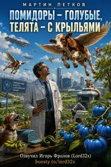 Обложка книги Помидоры — голубые, телята — с крыльями