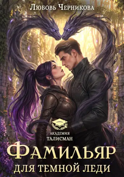 Обложка книги Фамильяр для темной леди