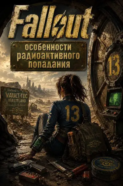 Обложка книги Fallout Особенности Радиоактивного Попадания