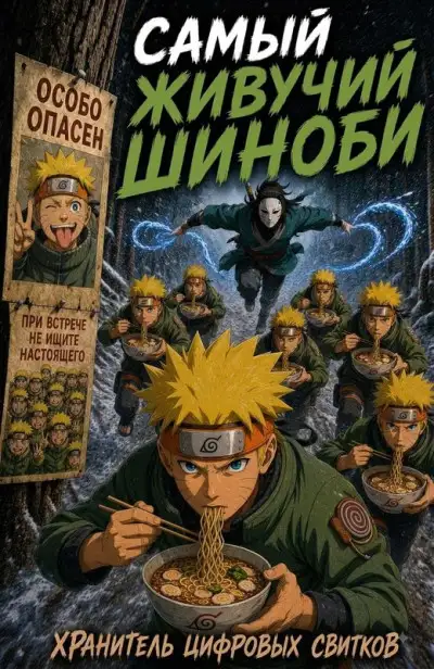 Обложка книги Самый живучий шиноби