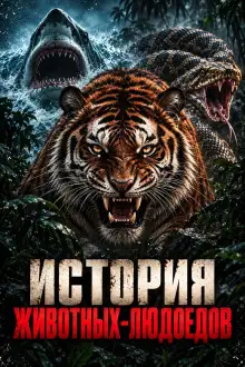 Обложка книги Животные-людоеды