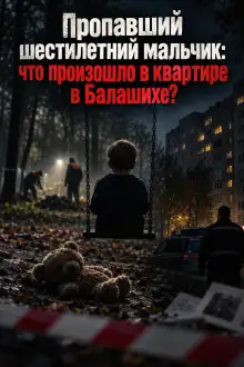 Обложка книги Пропавший мальчик в Балашихе