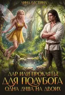 Обложка книги Дар или проклятье для полубога. Одна душа на двоих