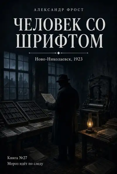 Обложка книги Человек со шрифтом