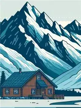 Обложка книги Домик в горах