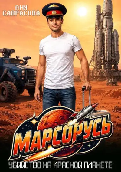 Обложка книги МарсоРусь. Убийство на красной планете