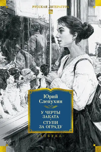 Обложка книги У черты заката. Ступи за ограду