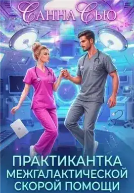 Обложка книги Практикантка межгалактической скорой помощи