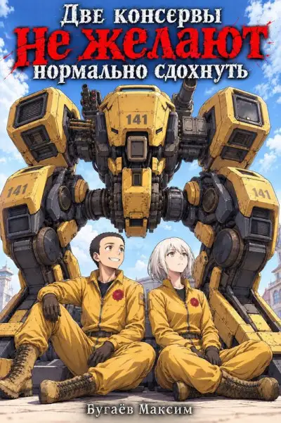 Обложка книги Две консервы не желают нормально сдохнуть.