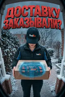 Обложка книги Посылка смерти на Аляске