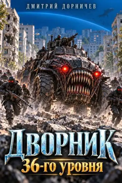 Обложка книги Дворник 36-го уровня. Том 14