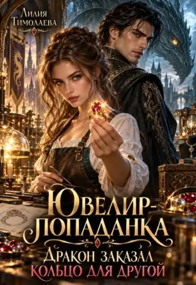 Обложка книги Ювелир-попаданка. Дракон заказал кольцо для другой