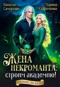 Обложка книги Жена некроманта строим академию!