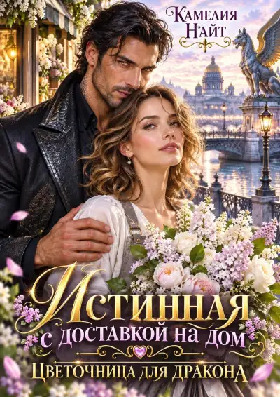 Обложка книги Истинная с доставкой на дом. Цветочница для дракона