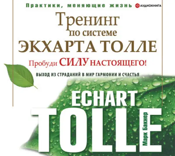 Обложка книги Тренинг по системе Экхарта Толле. Пробуди силу настоящего! Выход из страданий в мир гармонии и счастья