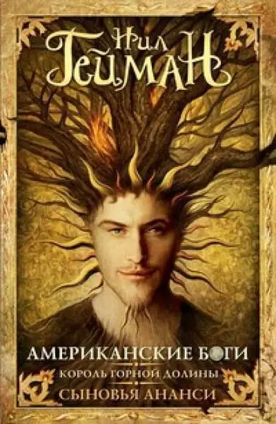 Обложка книги Американские боги