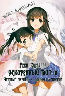 Обложка книги Черный мечник с двумя клинками