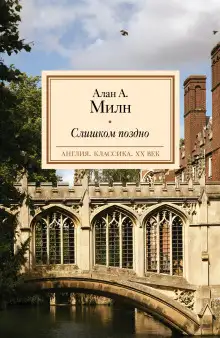 Обложка книги Слишком поздно