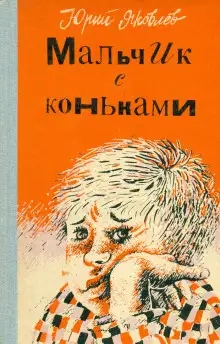 Обложка книги Мальчик с коньками